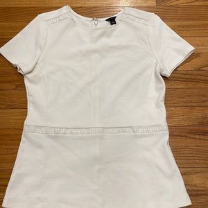 Ann Taylor peplum shirt